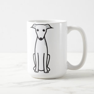 Italian Greyhound Dog Cartoon Coffee Mug