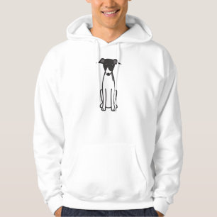 Italian Greyhound Dog Cartoon Hoodie