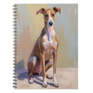Italian Greyhound Dog Painting Notebook