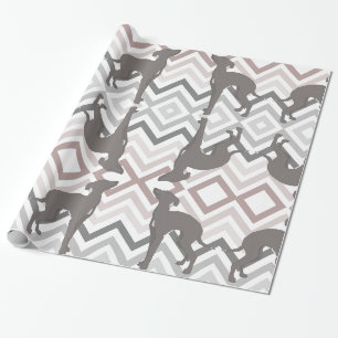 Italian Greyhound Dog Rescue Wrapping Paper Iggy