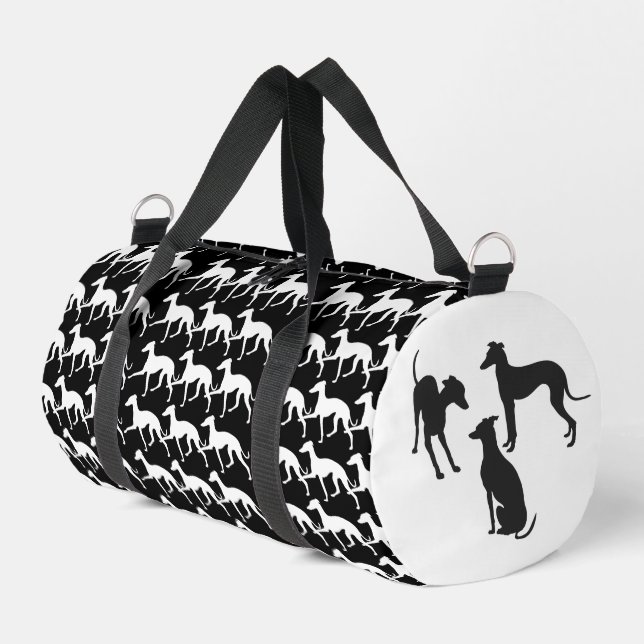 Italian Greyhound  Duffle Bag (Left Corner)