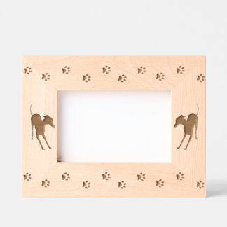 Italian Greyhound Etched Frames