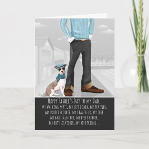 Italian Greyhound from the Dog Father's Day Card