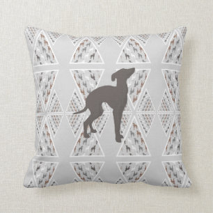Italian Greyhound Home Decor Pillow Silly Iggy