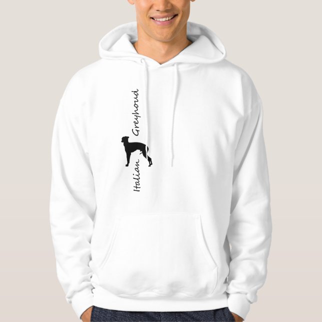 Italian Greyhound Hoodie (Front)