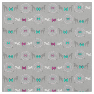 Italian Greyhound Joann Dog Fabric Silly Iggy Love