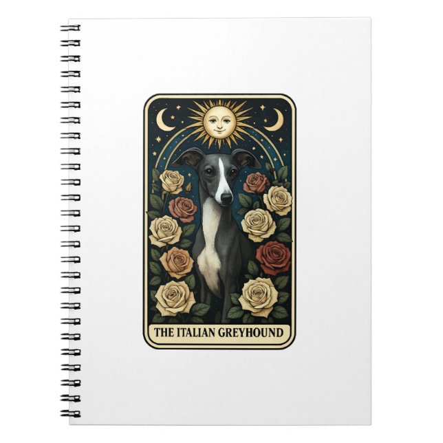 Italian Greyhound Notebook (Front)