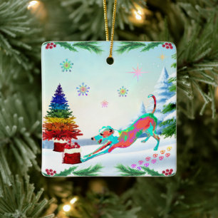 Italian Greyhound Ornament