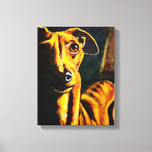Italian Greyhound Painting