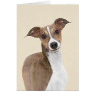 Italian Greyhound Painting - Cute Original Dog Art