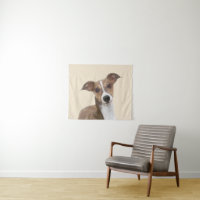 Italian Greyhound Painting - Cute Original Dog Art