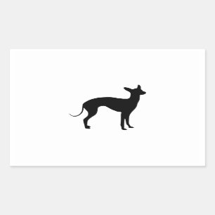 Italian Greyhound Rectangular Sticker