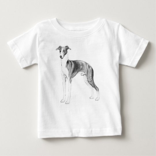 Italian Greyhound Style Baby T-Shirt