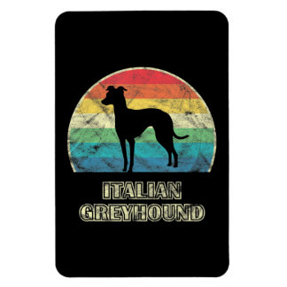 italian greyhound  style dog magnet