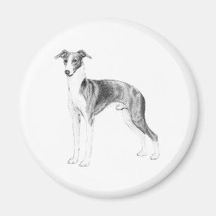 Italian Greyhound Style Magnet