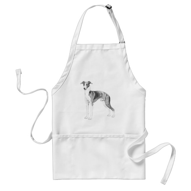 Italian Greyhound Style Standard Apron (Front)