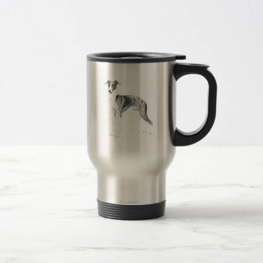 Italian Greyhound Style Travel Mug