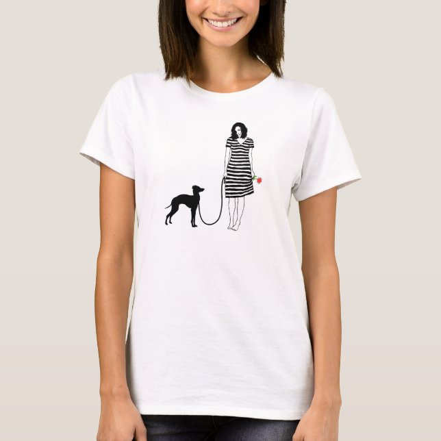 Italian Greyhound T-Shirt (Front)