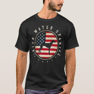 Italian Greyhound USA Flag 4th July Dog Mum Dad T-Shirt
