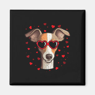 Italian Greyhound Valentine Heart Cute Dog Lovers  Magnet
