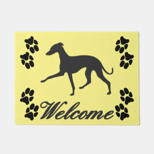 Italian Greyhound Welcome Doormat