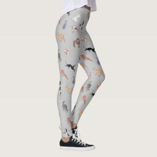 Italian Greyhound Whippet Hound Dogs Leggings