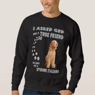 Italian Griffon Dog Mum Bracco Spinoso Dad Spinone Sweatshirt