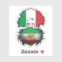 Italian Grown Iranian Roots Lion and Sun