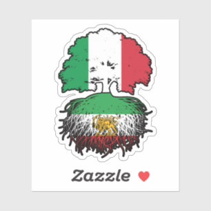 Italian Grown Iranian Roots Lion and Sun