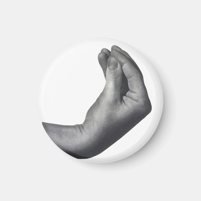  Italian Hand Magnet (Front)