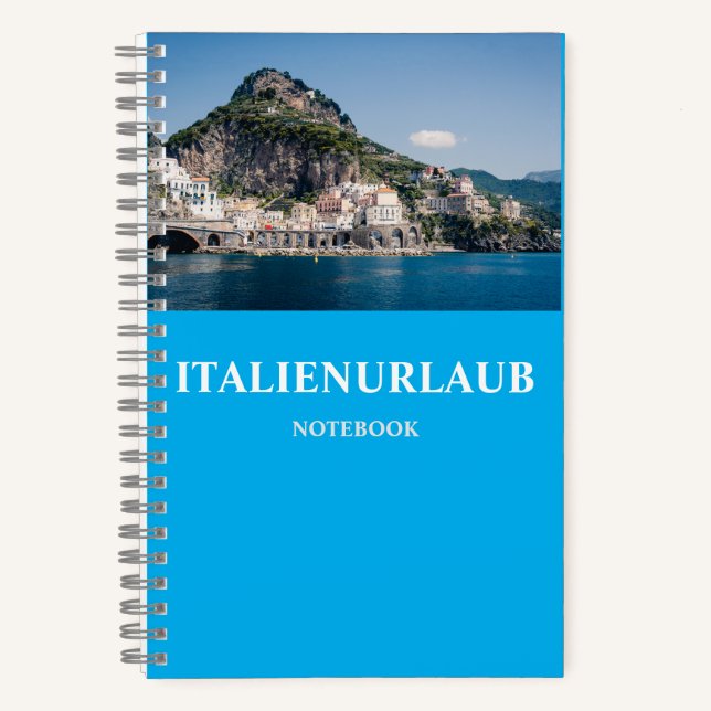 Italian holiday Amalfi Coast notebook (Front)