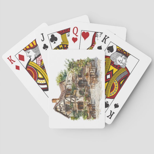 Italian House Playing Cards (Back)