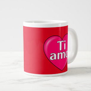 Italian - I love you Large Coffee Mug