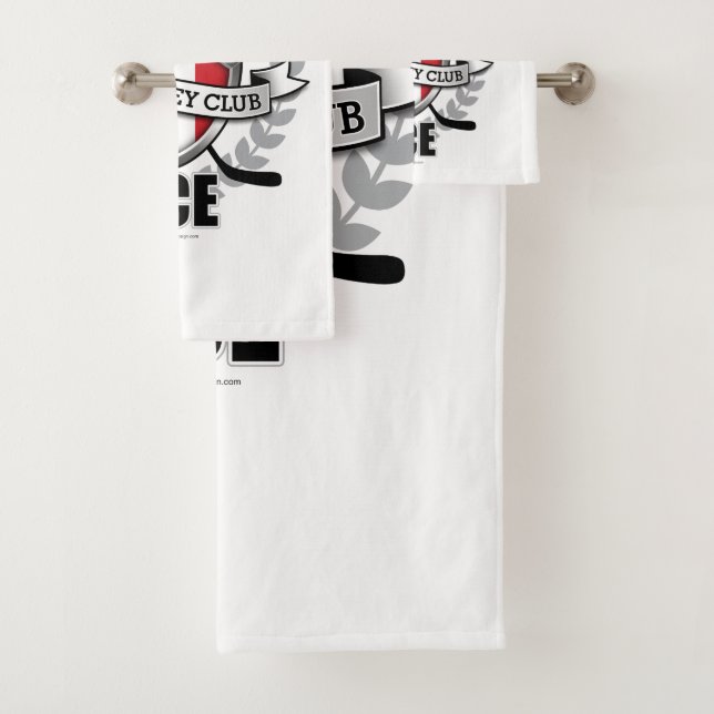 Italian Ice Hockey Bath Towel Set (Insitu)
