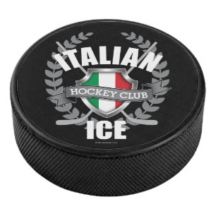 Italian Ice Hockey Puck
