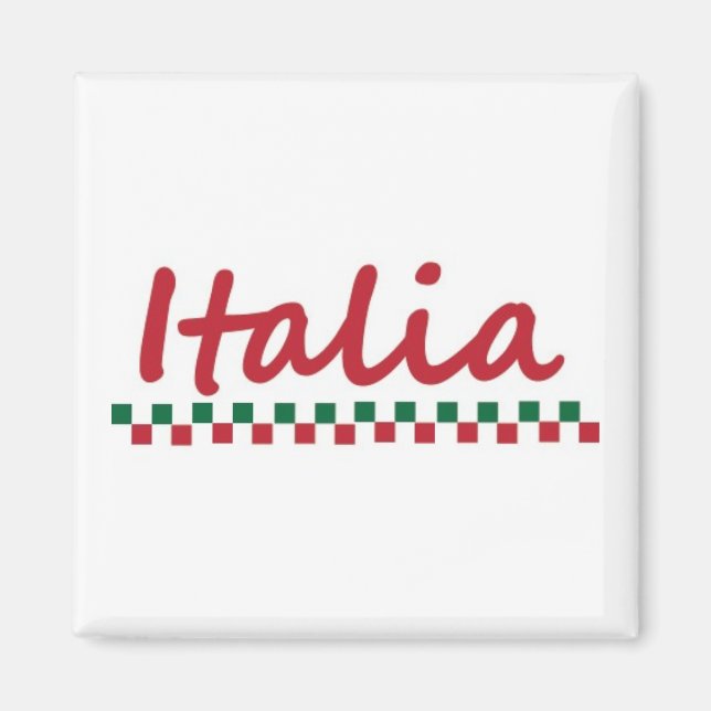 Italian "Italia" Magnet (Front)