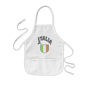 Italian Kids Cooking Apron