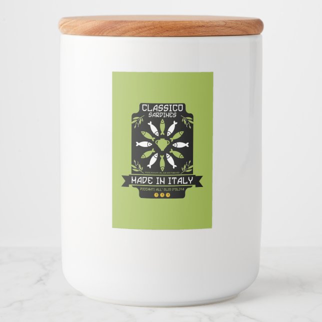 Italian Kitchen Food Label (Front)