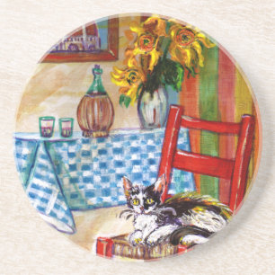ITALIAN KITCHEN IN FLORENCE COASTER