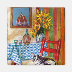 ITALIAN KITCHEN IN FLORENCE MAGNET