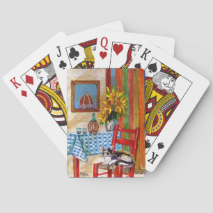 ITALIAN KITCHEN IN FLORENCE PLAYING CARDS