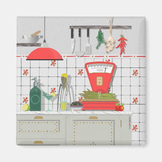 Italian kitchen magnet