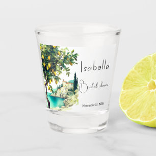 Italian La Dolce Vita Bridal Shower Shot Glass
