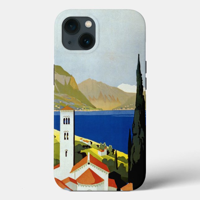 Italian Lakes Case-Mate iPhone Case (Back)