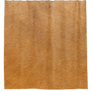 Italian Lambskin Leather: Vintage Texture Shower Curtain