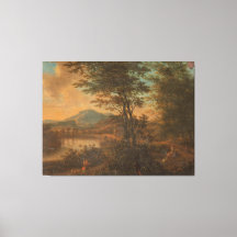 Italian Landscape at Sunset, Willem de Heusch,