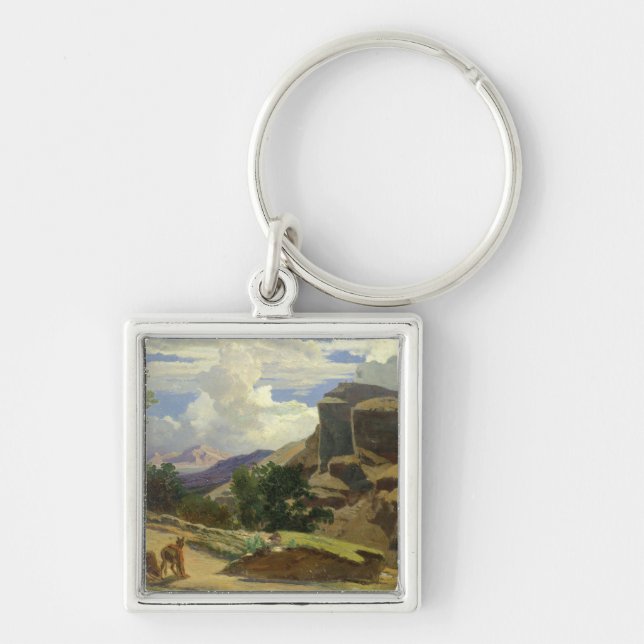 Italian Landscape Key Ring (Front)