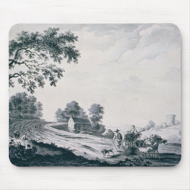Italian Landscape Mouse Pad (Front)