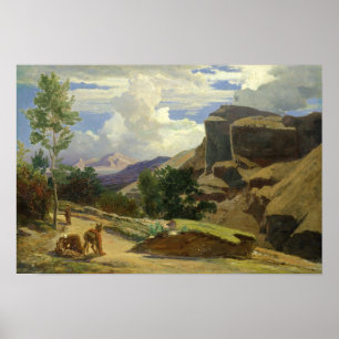 Italian Landscape Poster
