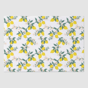 Italian Lemon Branch Decoupage Fruit Tissue Paper